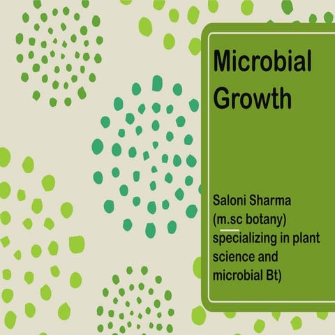microbial growth