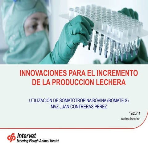 Bomate MSD Salud Animal Salud Lechera | PPT