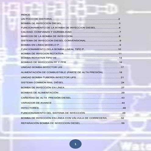 Bombas de inyeccion diesel