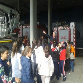 VISITA AL PARQUE DE BOMBEROS DEL PO...