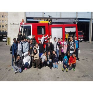 VISITA AL PARQUE DE BOMBEROS DEL PO...