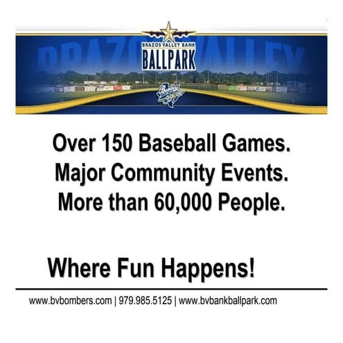 BV Bombers Popular Marketing Elements
