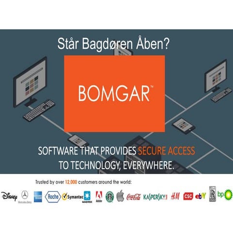 Står bagdøren åben? - TOPdesk on Tour Denmark 2017