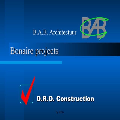 Bonaire Projects