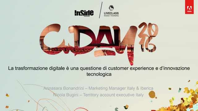 La trasformazione digitale è una questione di customer experience e d’innovaz...