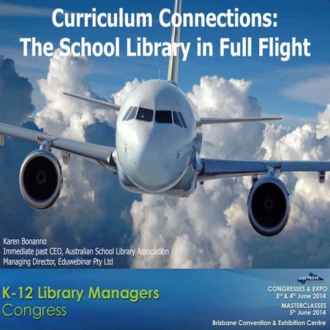 Curriculum connections: the school library in full flight