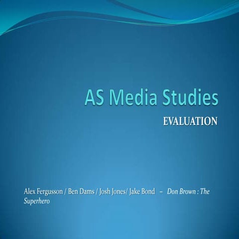 Bond dams fergusson jones eval.pptx