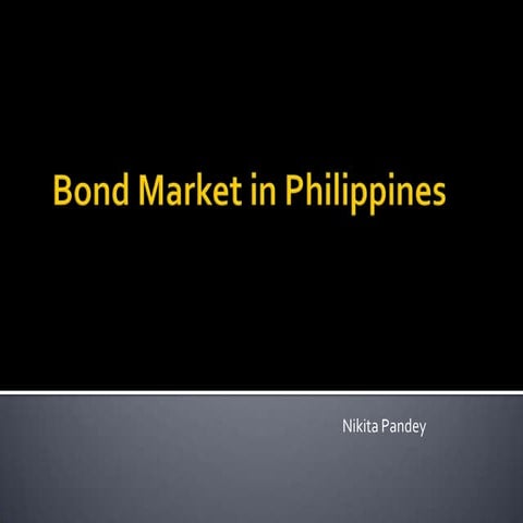 Bond market in philippines