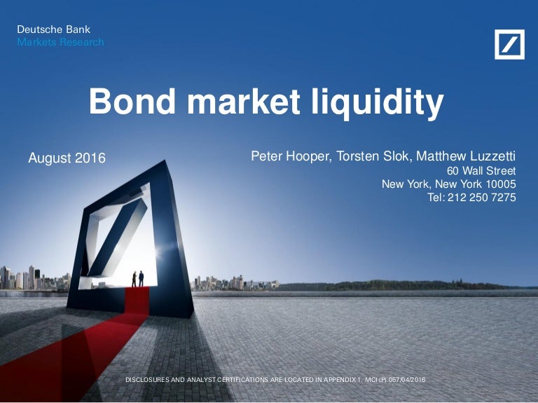 Db Research Bond Market Liquidity