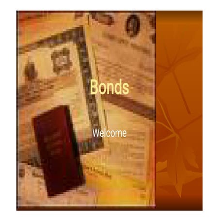Bonds 1