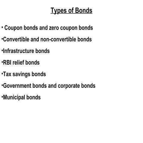 Bonds