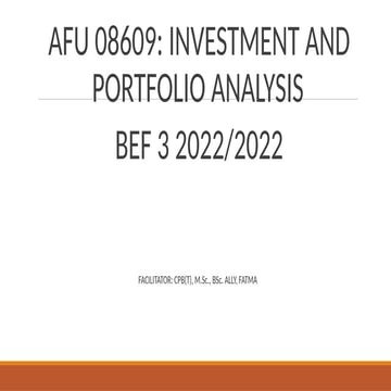 BONDS INVESTMENT BEF 3.pptx. FINANCIAL MANAGEMENT