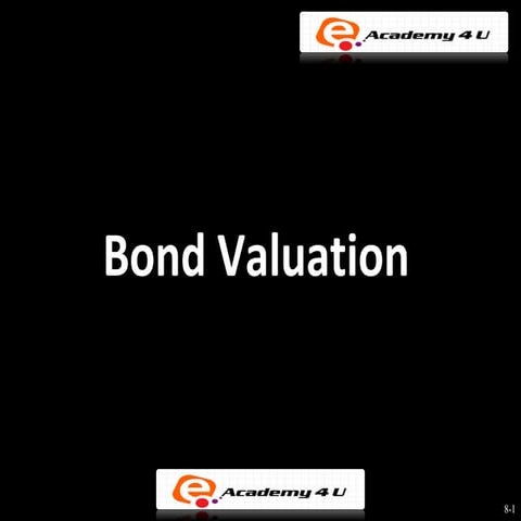 Bond valuation