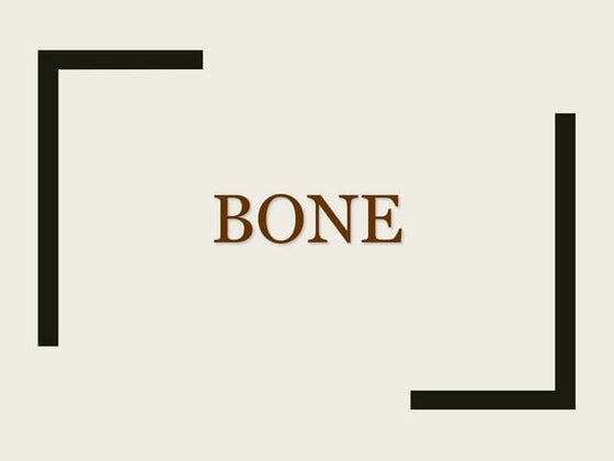 Ossification | PPT