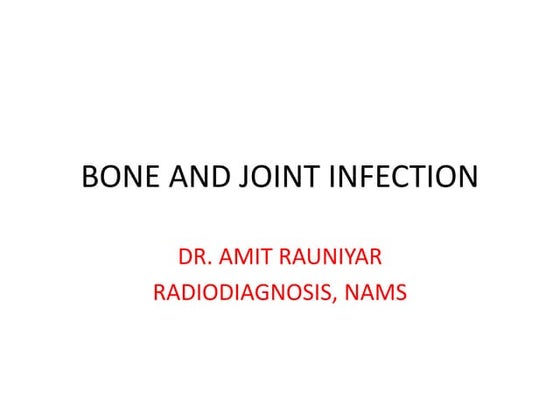 osteomyelitis non trauma pptx | PPT