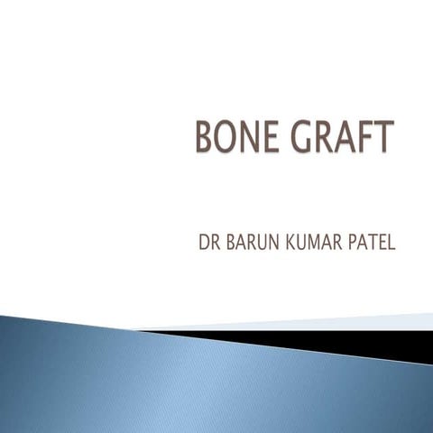 Bone grafting