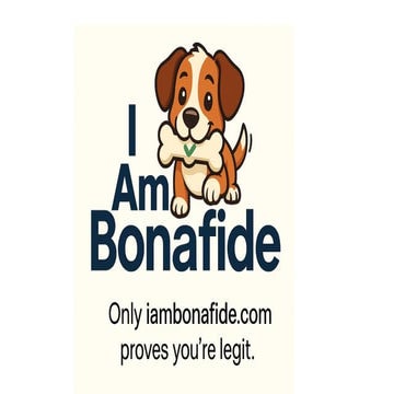 I am Bonafide is a new way to provide skills testing that is more humane and ...