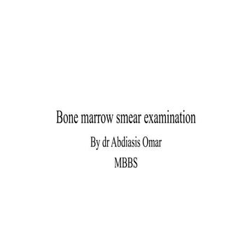 BONE MARROW SMEAR .pptx