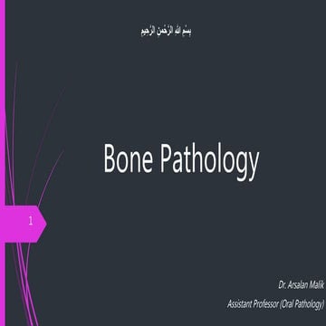 Bone pathology