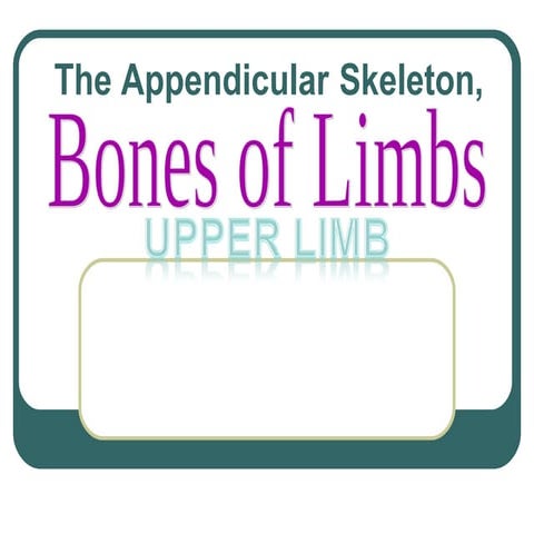 bones of upper limbs . pptx ,  anatomy,,