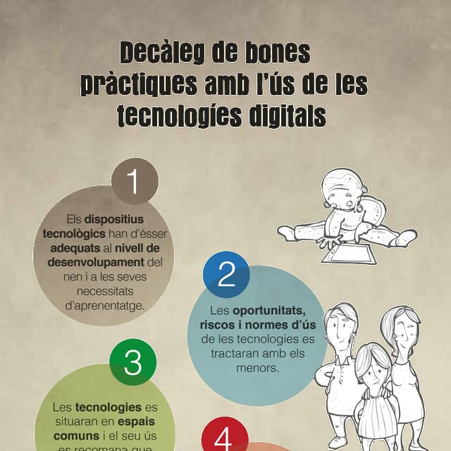 Bones practiques tecnologia digital menors internet
