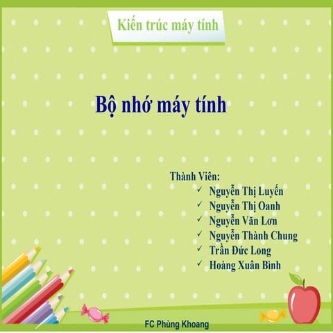 Ktmt chuong 5 | PDF
