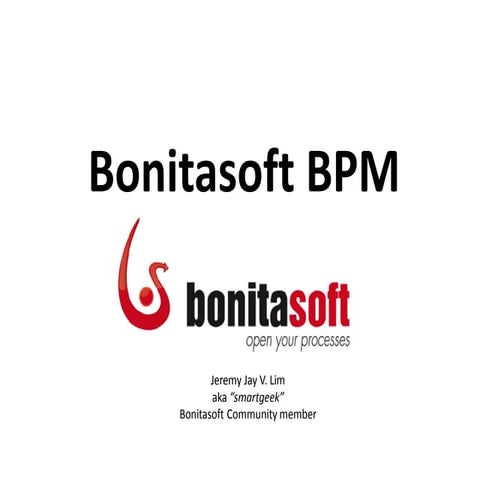 Bonitasoft bpm walkthrough