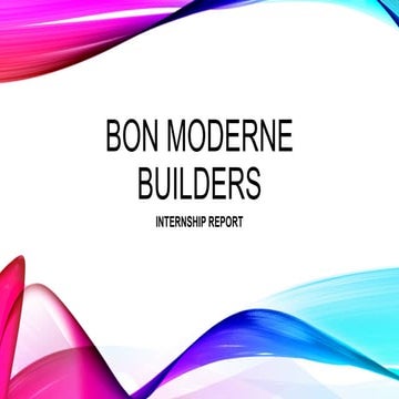 BON MODERNE BUILDERS business model.pptx