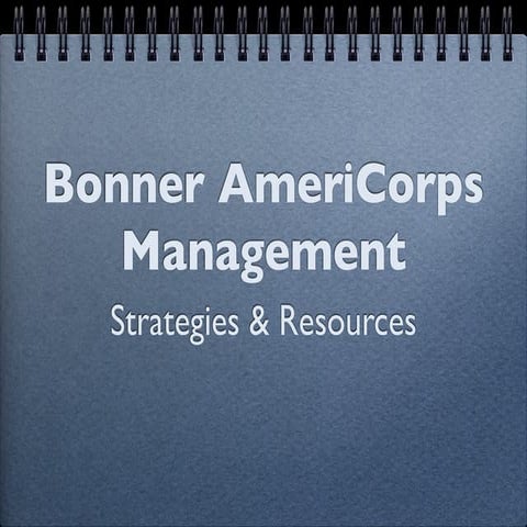 The Bonner High-Impact Initiative | KEY