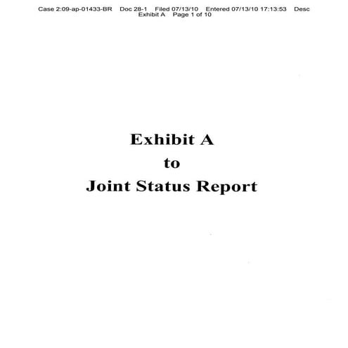 Bonnie   ex.a - 2009 order staying case