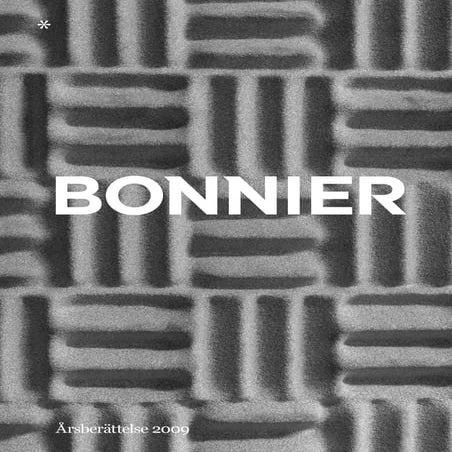 Bonnier Årsberättelse 2009