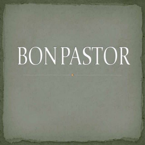 Bon pastor