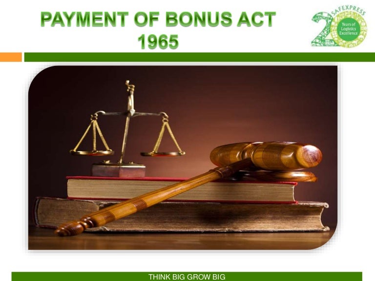 Bonus act