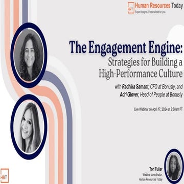 The Engagement Engine: Strategies for Building a High-Performance ...