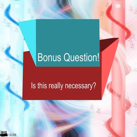 Bonus Question