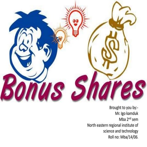 Bonus shares