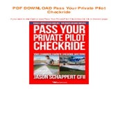 Book`s [PDF] Pass Your Private Pilot Checkride