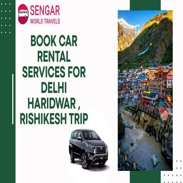 Visit Rishikesh and Haridwar | PPTX