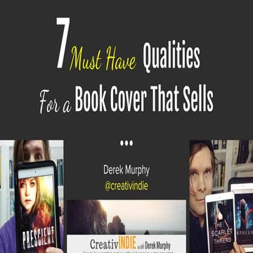 7 must have qualities for a book cover design that sells