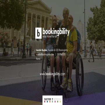 BOOKINGBILITY | FactorYmpresa Turismo | Accessibile
