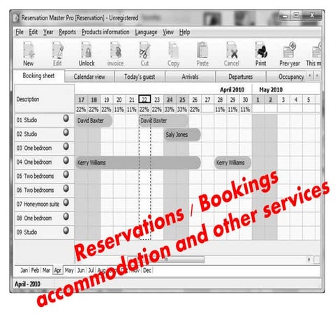 Booking systems -Hospitality Generics Level 3 - Chapter 5(topic 5)
