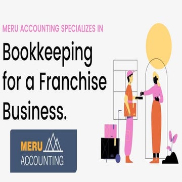 BOOKKEEPING FOR FRANCHISE BUSINESS | MERU ACCOUNTING | PPTX