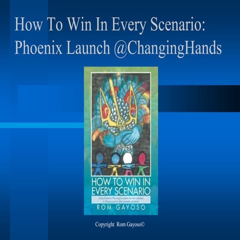 How To Win In Every Scenario - Book launch in Phoenix, AZ