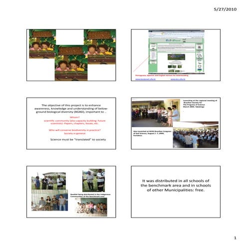 OP18: Curumim and Cunhanta helping soil biodiversity