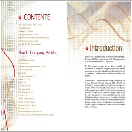 Thai ICT Trade Mission to Indonesia