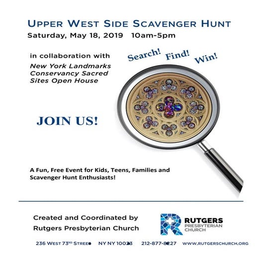 UWS Scavenger Hunt Booklet