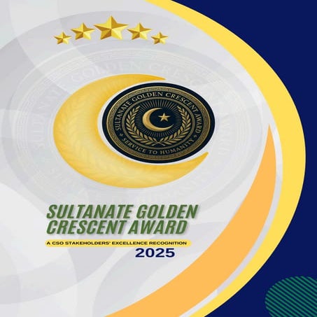 THE SULTANATE GOLDEN CRESCENT AWARD 2025