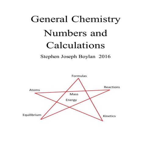 General Chemistry Numbers and Calculations