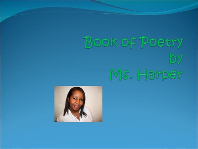 Book of poetry