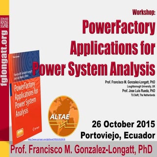 PowerFactory Applications for Pow...